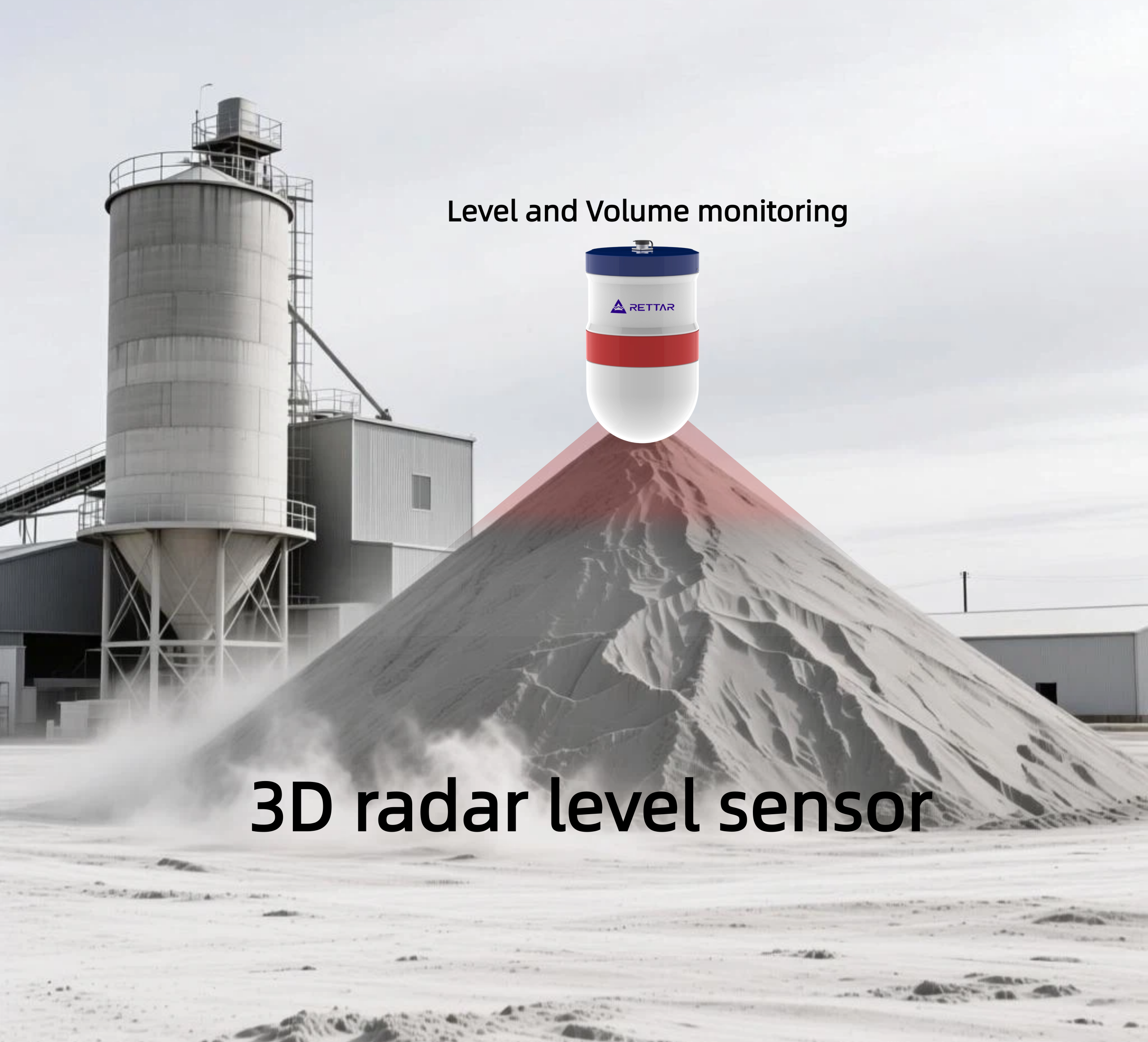Sensor de nível 3D