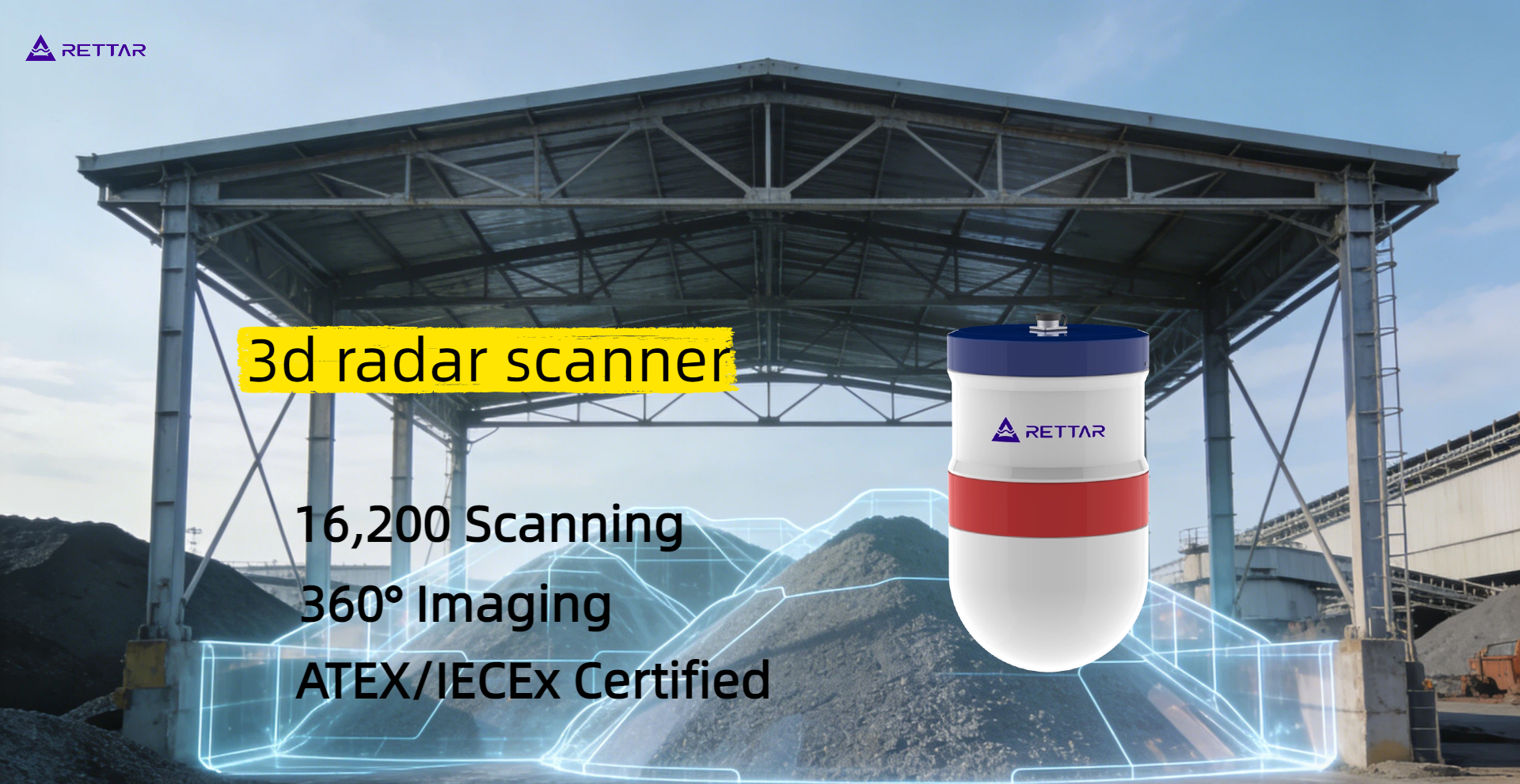 3d radar level sensor