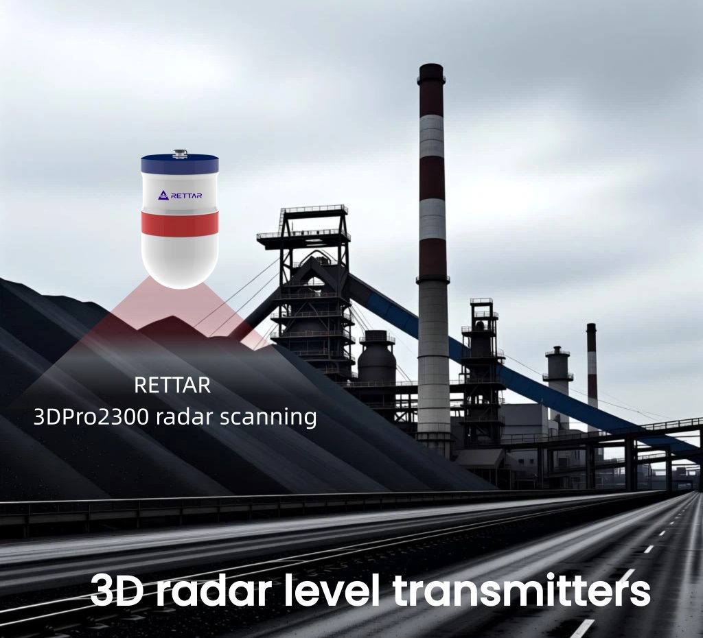 3D Radar Scanning Technology: Eliminating False Readings in Powder Level Monitoring - 3D silo volume measurement丨RETTAR